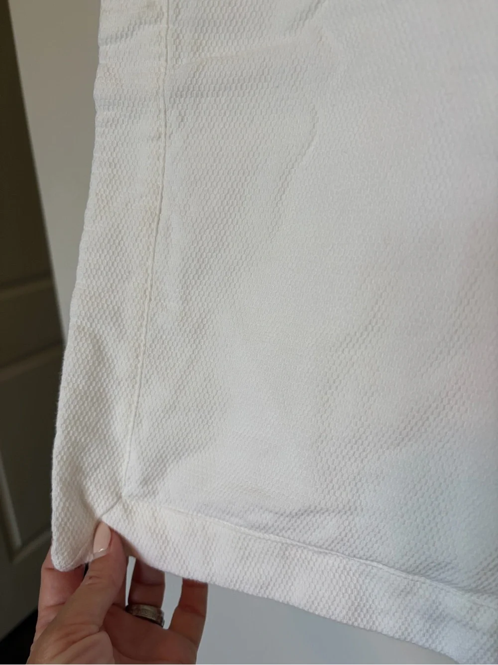 Southern Living off white textured Euro Cotton Pillow Shams